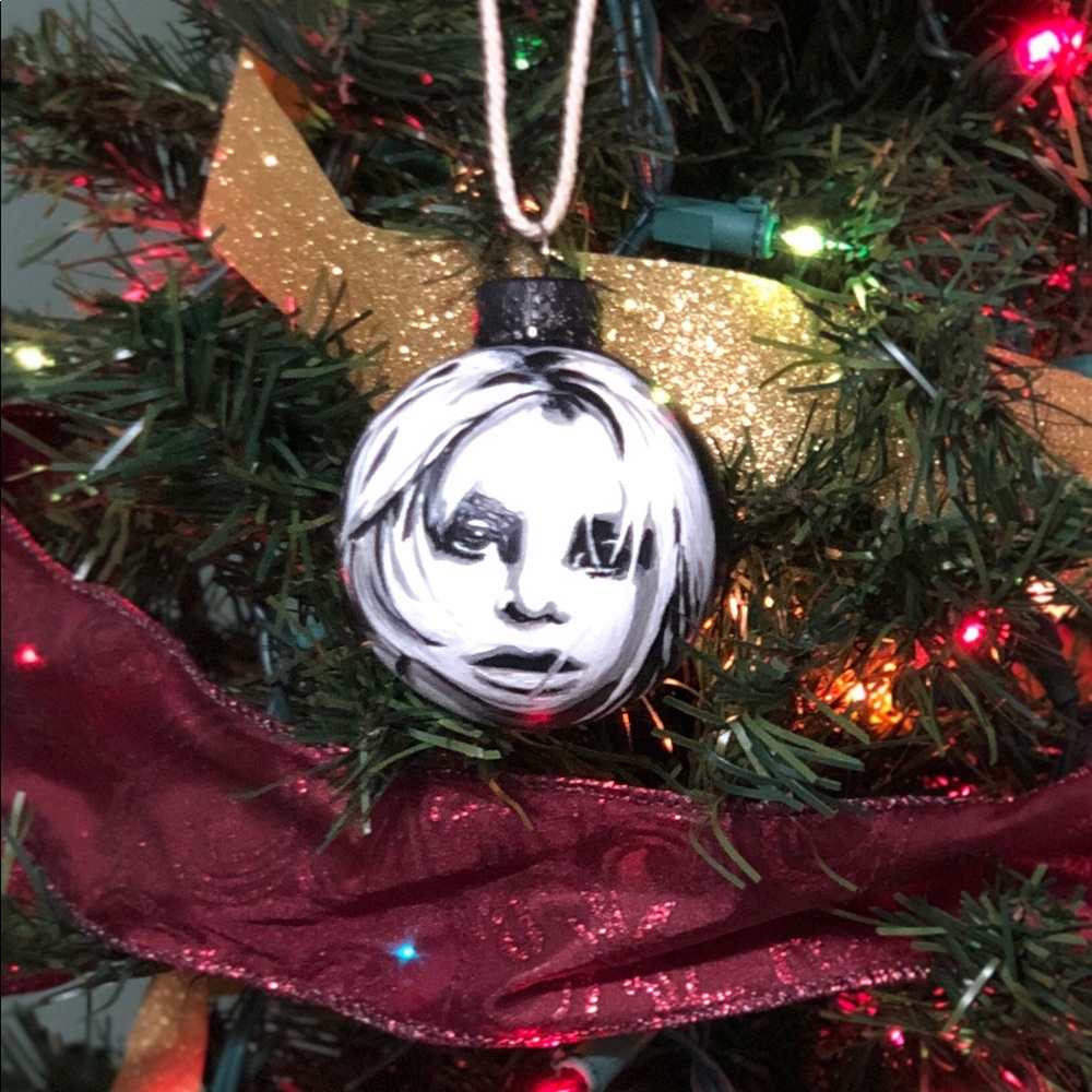 #freebritney 2021 Christmas ornament Hand Painted